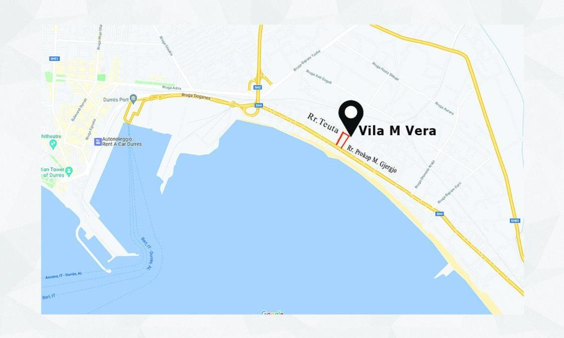 Vila M Vera Rooms With Kitchen And Apartments Durrës Extérieur photo